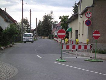 Einbahnstraße Plötzkyer Str.