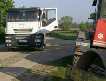 Bauarbeiten an der Kap-Straße