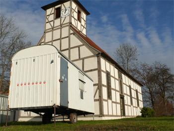 Beginn der Bauarbeiten an der Kirche