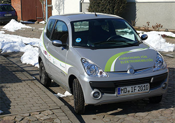Elektroauto in Elbenau