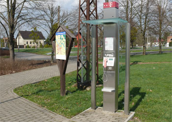 Telefonzelle in Elbenau