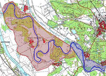 Karte Revitalisierung der Alten Elbe