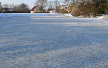 Eis auf der Liesekuhle