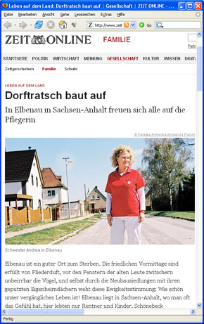 Artikel in der Zeit