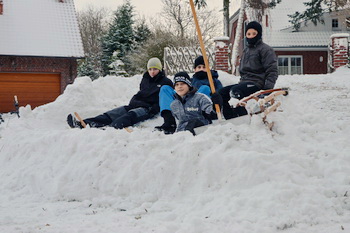 Schnee in Elbenau