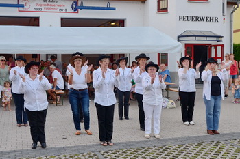 Auftritt der Elbenauer Linedancer