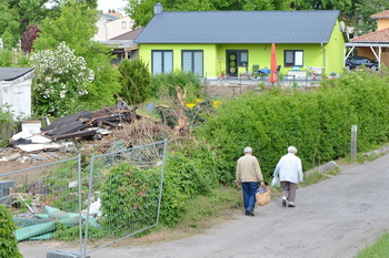 Laubenabriß in Grünewalde