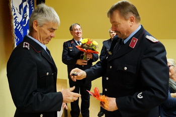 Auszeichnungen bei der Feuerwehr Elbenau