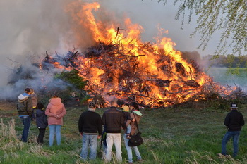 Osterfeuer Elbenau 2017