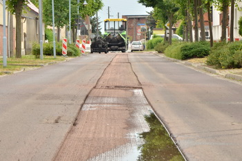 Straßenbau in Elbenau