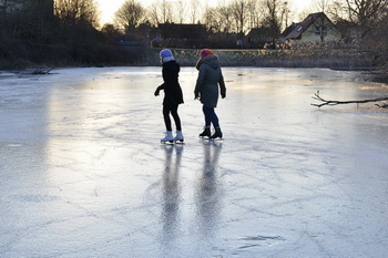 Eislaufen auf der Liesekuhle