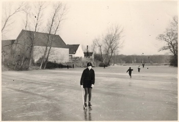 Schlittschuhlaufen ca. 1940