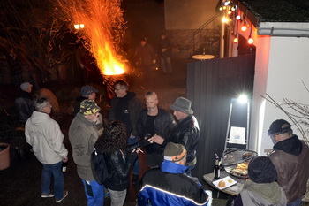 Weihnachtsbaumverbrennen