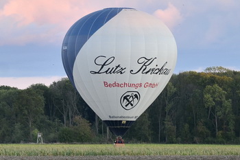 Ballonlandung bei Elbenau