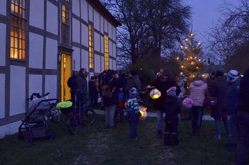 Lampionumzug in Elbenau