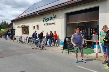 Himmelfahrt am Eiscafé Ebeling