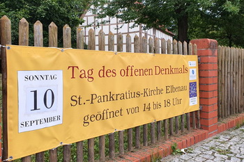 Banner zum Tag des offenen Denkmals