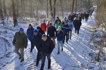 Wanderung durch die Wälder