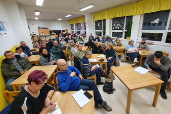 Einwohnerversammlung in der Elbenauer Waldschule