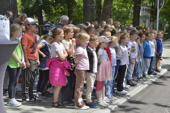 Schulkinder der Waldschule
