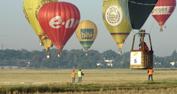 Bilder von der Ballon-EM