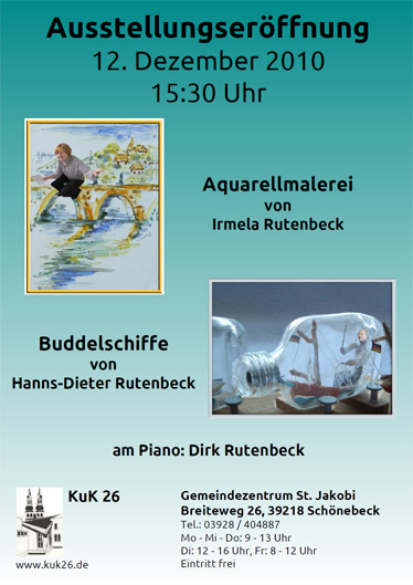 Ausstellungseröffnung am 12.12.2010