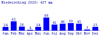 Niederschlag 2020